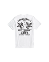 LOSER MACHINE Thrash Pound T-Shirt White Men's Short Sleeve T-Shirts Loser Machine 