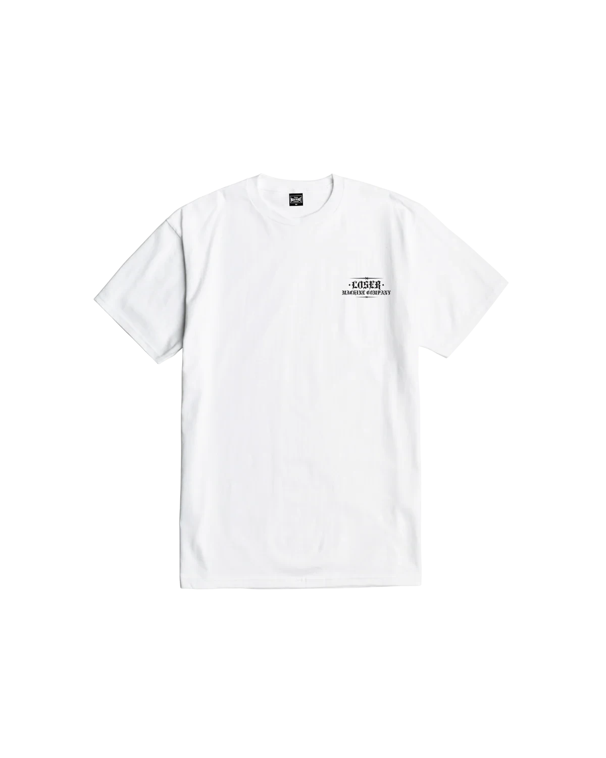 LOSER MACHINE Thrash Pound T-Shirt White Men's Short Sleeve T-Shirts Loser Machine 