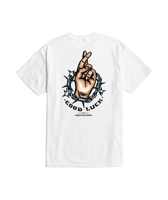 LOSER MACHINE Steadfast T-Shirt White Men's Short Sleeve T-Shirts Loser Machine 