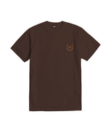 LOSER MACHINE Gambling House T-Shirt Java Brown Men's Short Sleeve T-Shirts Loser Machine 