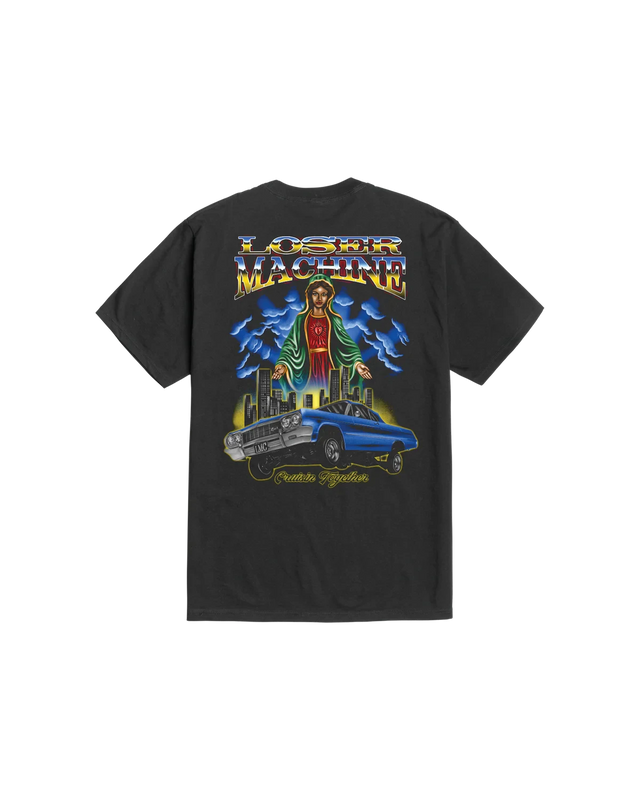 LOSER MACHINE Cruisin' Together Stock T-Shirt Black Men's Short Sleeve T-Shirts Loser Machine 