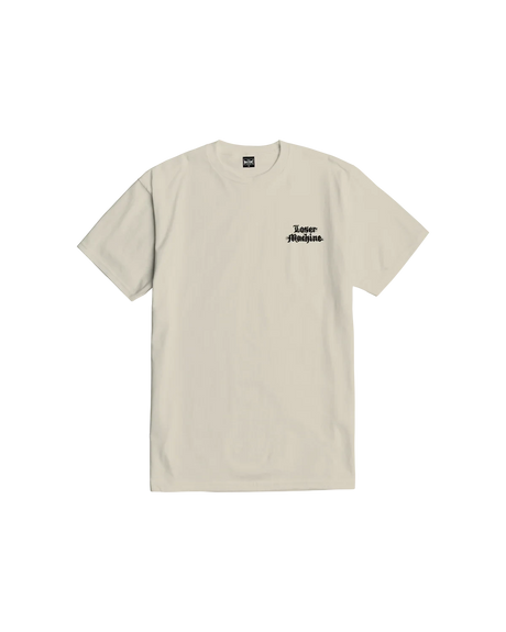LOSER MACHINE Blind Justice T-Shirt Cream Men's Short Sleeve T-Shirts Loser Machine 