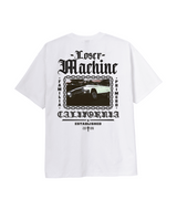 LOSER MACHINE Valley Centre Heavy Weight T-Shirt White Freeride Boardshop 