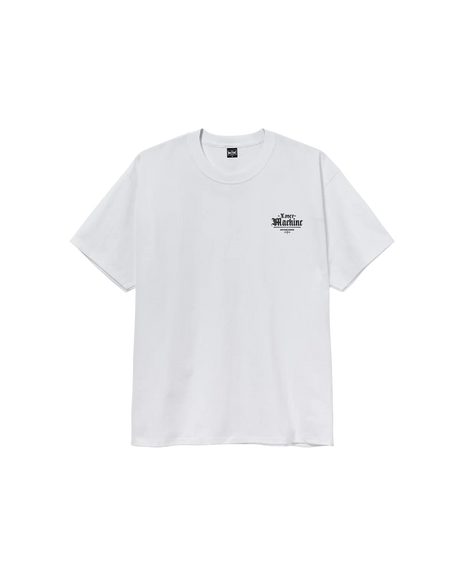 LOSER MACHINE Valley Centre Heavy Weight T-Shirt White Freeride Boardshop 