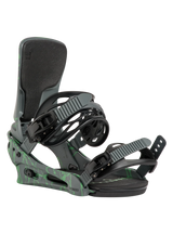 BURTON Cartel Snowboard Bindings Grey/Green Voltage 2027 Men's Snowboard Bindings Burton 
