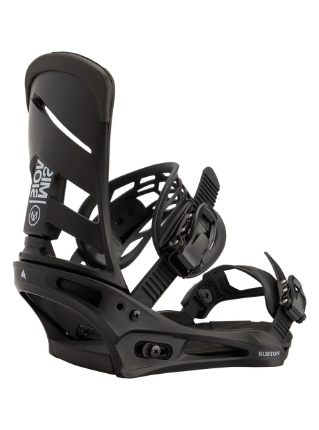 BURTON Mission Snowboard Bindings Black 2027 Men's Snowboard Bindings Burton 