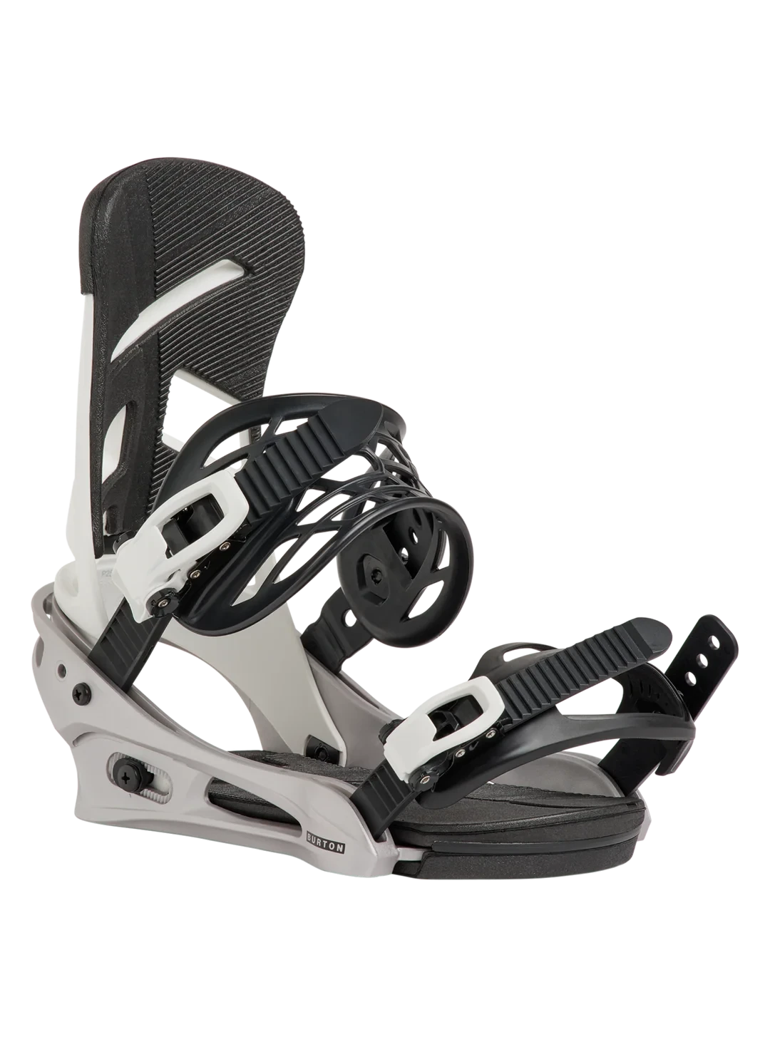 BURTON Mission Snowboard Bindings White/Silver 2027 Men's Snowboard Bindings Burton 