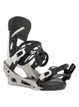 BURTON Mission Snowboard Bindings White/Silver 2027 Men's Snowboard Bindings Burton 