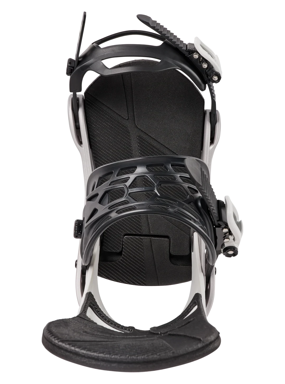 BURTON Mission Snowboard Bindings White/Silver 2027 Men's Snowboard Bindings Burton 