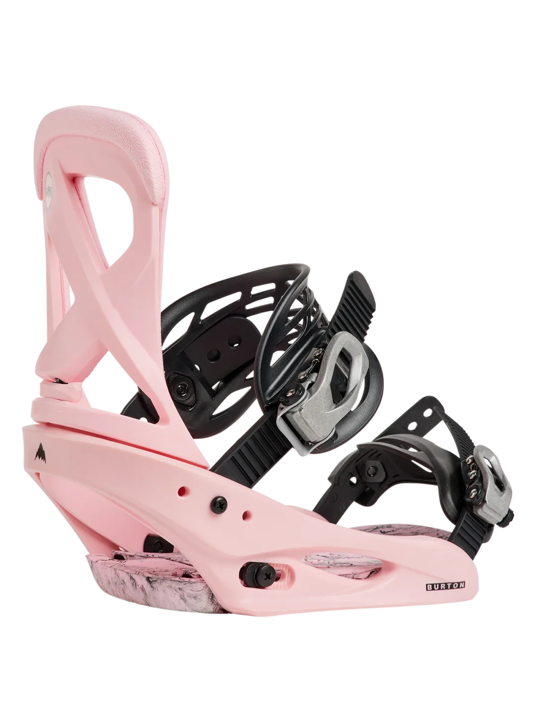 BURTON Women's Scribe Snowboard Bindings Pink 2027 Women's Snowboard Bindings Burton 