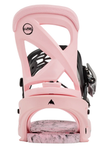 BURTON Women's Scribe Snowboard Bindings Pink 2027 Women's Snowboard Bindings Burton 