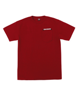 LOSER MACHINE Nightfall Stock Pocket T-Shirt Red Men's Short Sleeve T-Shirts Loser Machine 