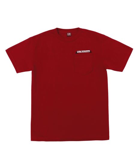 LOSER MACHINE Nightfall Stock Pocket T-Shirt Red Men's Short Sleeve T-Shirts Loser Machine 