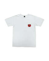 LOSER MACHINE Powerband Pocket T-Shirt White Men's Short Sleeve T-Shirts Loser Machine 