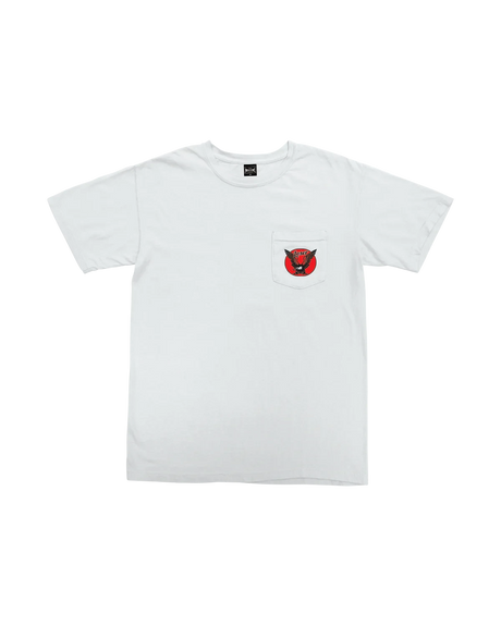 LOSER MACHINE Powerband Pocket T-Shirt White Men's Short Sleeve T-Shirts Loser Machine 