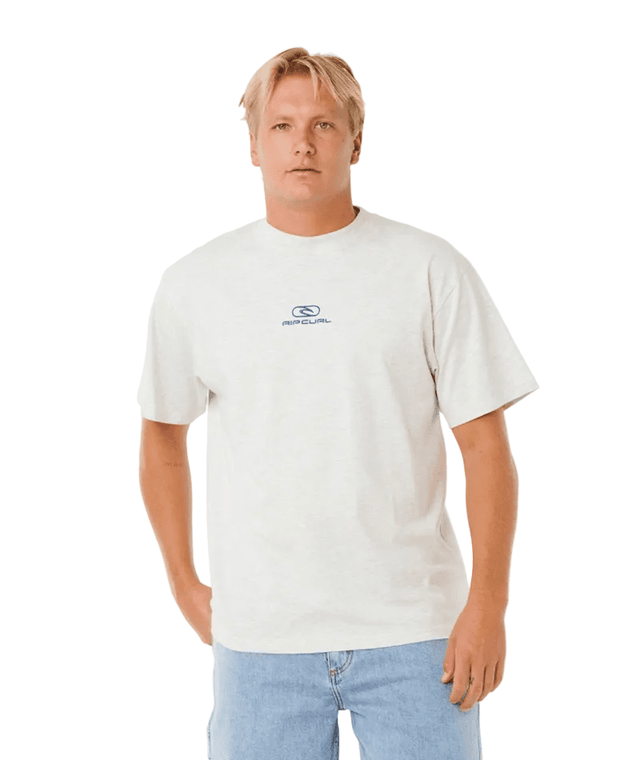 RIP CURL Pill Icon Loose T-Shirt Sports Marle Men's Short Sleeve T-Shirts Rip Curl 