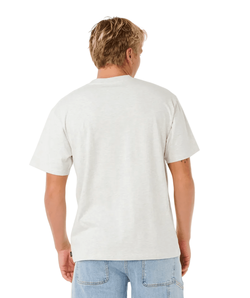 RIP CURL Pill Icon Loose T-Shirt Sports Marle Men's Short Sleeve T-Shirts Rip Curl 