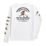 LOSER MACHINE Over The Lines Longsleeve T-Shirt White Men's Long Sleeve T-Shirts Loser Machine 