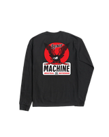 LOSER MACHINE Powerband Long Sleeve T-Shirt Black Men's Long Sleeve T-Shirts Loser Machine 