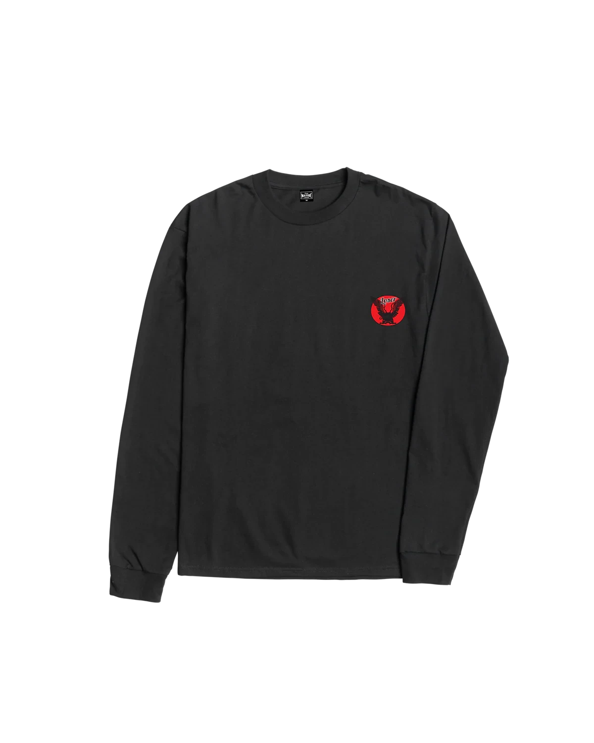 LOSER MACHINE Powerband Long Sleeve T-Shirt Black Men's Long Sleeve T-Shirts Loser Machine 