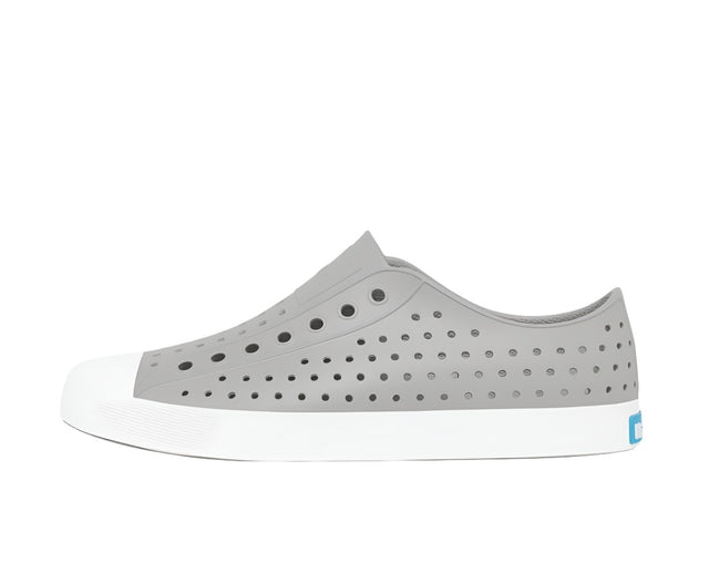 NATIVE Women's Jefferson Adult Shoes Pigeon Grey/Shell White Women's Native Shoes Native Shoes 6 