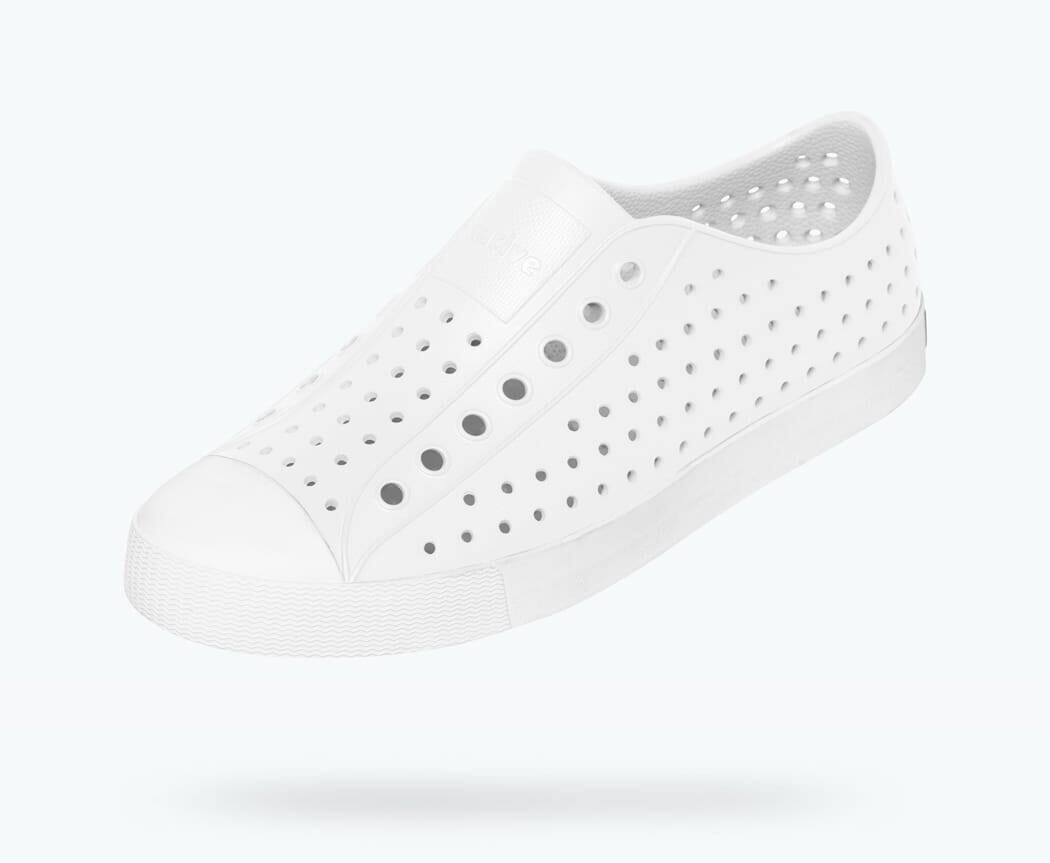 NATIVE Women's Jefferson Adult Shoes Shell White/Shell White Women's Native Shoes Native Shoes 