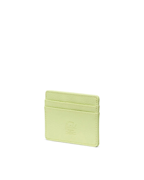 HERSCHEL Charlie Cardholder Wallet Vegan Leather Shadow Lime Men's Wallets Herschel Supply Company 
