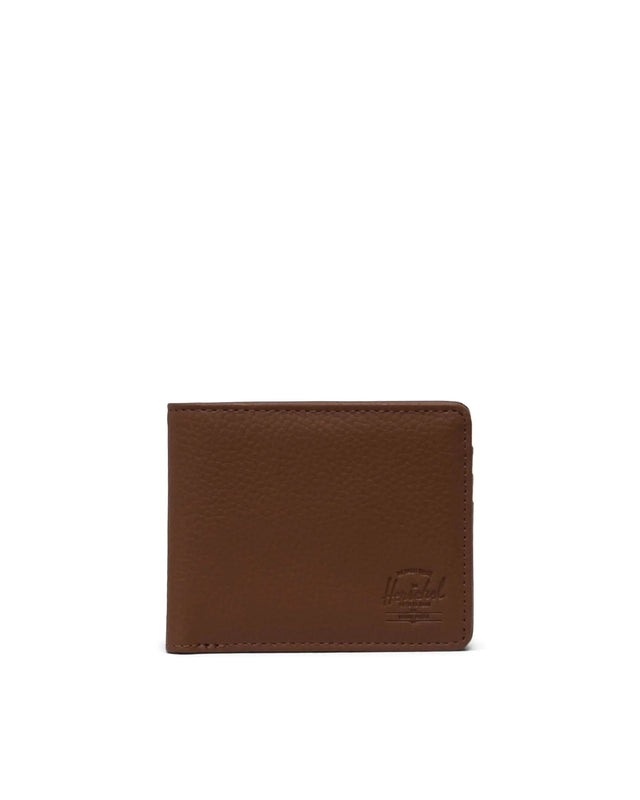 HERSCHEL Roy Wallet Vegan Leather Saddle Brown Men's Wallets Herschel Supply Company 