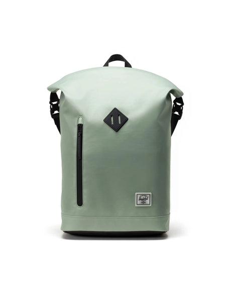 HERSCHEL Roll Top Backpack Weather Resistant Iceberg Green Backpacks Herschel Supply Company 