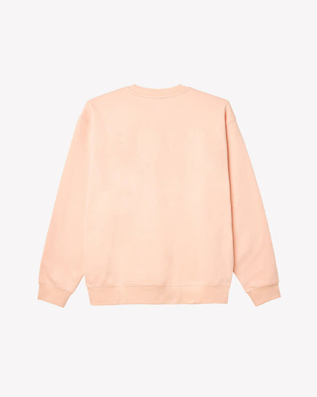OBEY Fig Crewneck Peach Parfait Men's Crewnecks Obey 