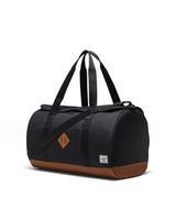 HERSCHEL Heritage Duffle Bag Black/Saddle Duffle Bags Herschel Supply Company 