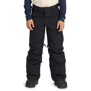 BURTON Boy's Exile 2L Cargo Snowboard Pants True Black 2024 Youth Snow Pants Burton 
