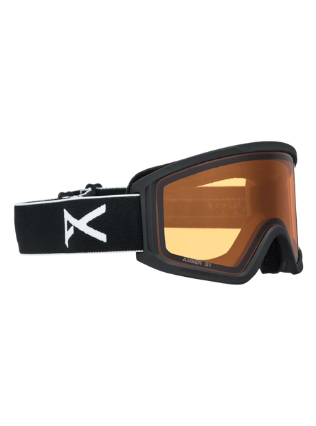 ANON Tracker 2.0 Black - Amber + Face MFI Face Mask Youth Snow Goggle Snow Goggles Anon 