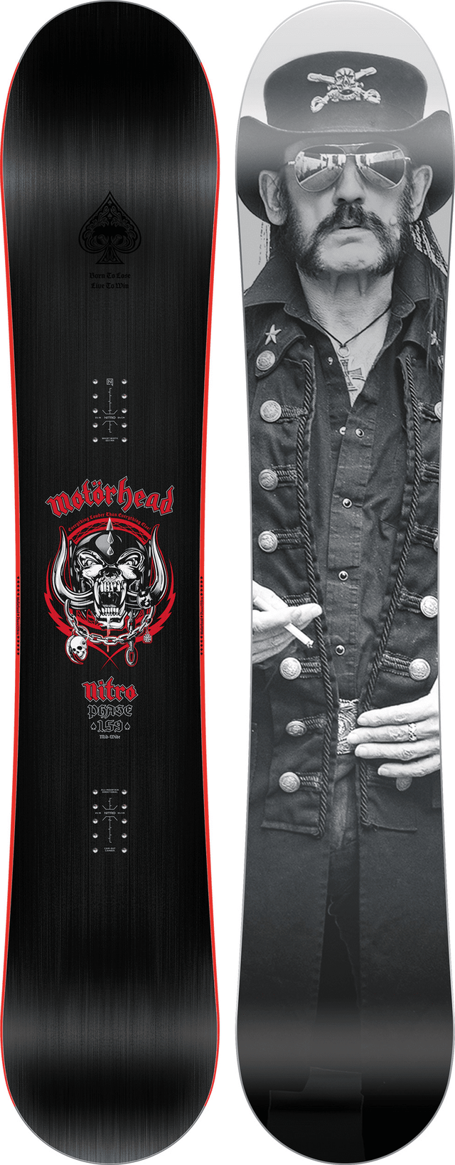 NITRO Phase x Motörhead Snowboard 2027 Men's Snowboards Nitro 