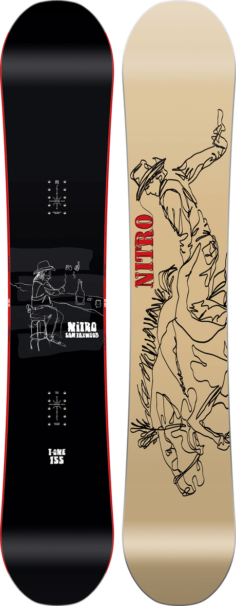 NITRO T1 x Sam Taxwood Snowboard 2027 Men's Snowboards Nitro 