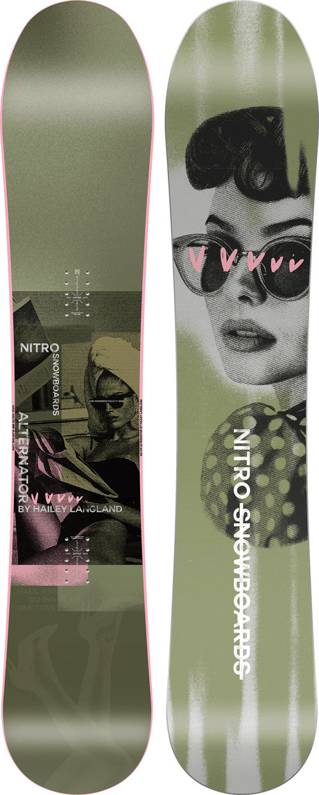 NITRO Women's Alternator x Hailey Langland Snowboard 2027 Women's Snowboards Nitro 
