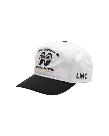 Loser Machine Gearhead Hat White/Black Men's Hats Loser Machine 