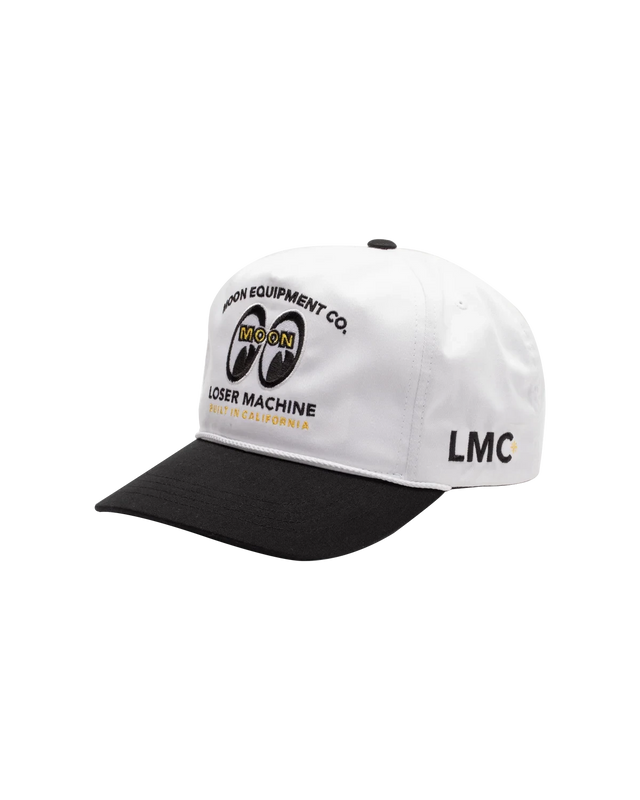 Loser Machine Gearhead Hat White/Black Men's Hats Loser Machine 