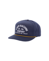 LOSER MACHINE Raceway Redux Snapback Hat Navy Men's Hats Loser Machine 