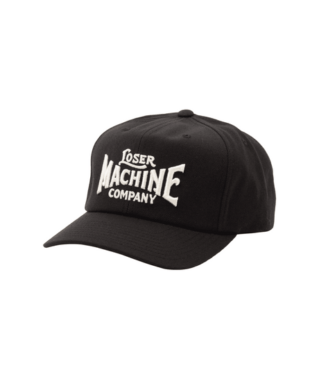 LOSER MACHINE Ronnie Snapback Hat Black Men's Hats Loser Machine 