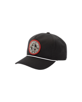 LOSER MACHINE Hightop Snapback Hat Black Men's Hats Loser Machine 