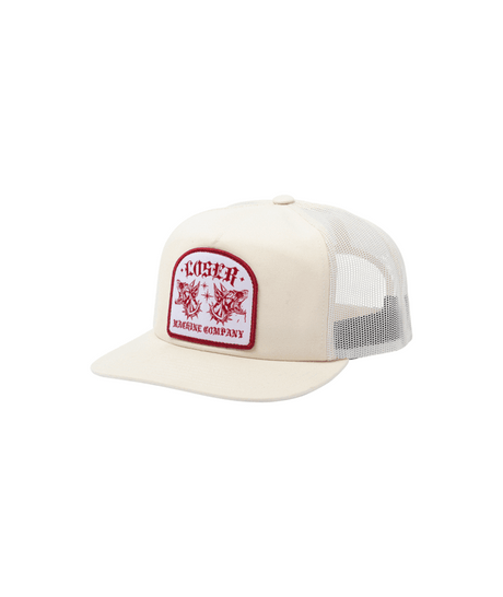 LOSER MACHINE Guard Duty Trucker Hat Off White Men's Hats Loser Machine 