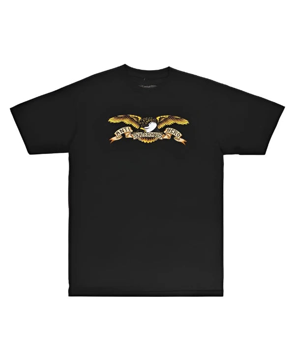 ANTIHERO Eagle T-Shirt Black Print Boy's T-Shirts Antihero 