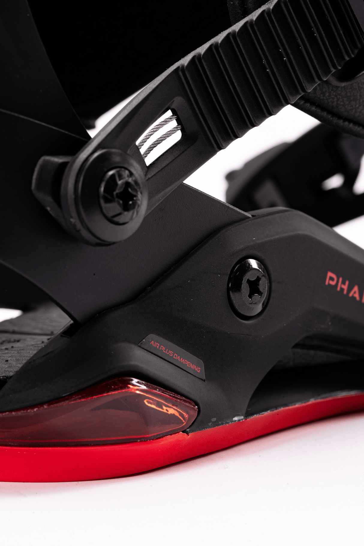NITRO Phantom+ Snowboard Bindings Ultra Black 2027 Men's Snowboard Bindings Nitro 