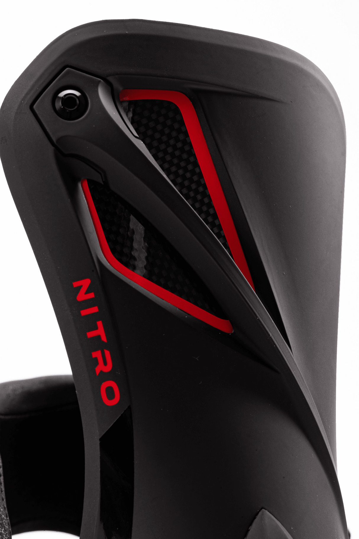 NITRO Phantom+ Snowboard Bindings Ultra Black 2027 Men's Snowboard Bindings Nitro 