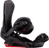 NITRO Phantom+ Snowboard Bindings Ultra Black 2027 Men's Snowboard Bindings Nitro 