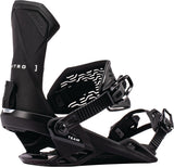 NITRO Team Snowboard Bindings Ultra Black 2027 Men's Snowboard Bindings Nitro 