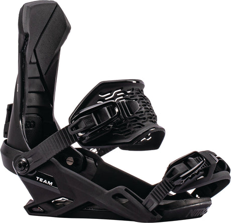 NITRO Team Snowboard Bindings Ultra Black 2027 Men's Snowboard Bindings Nitro 