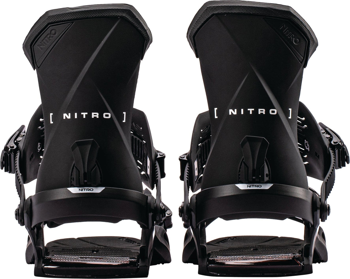 NITRO Team Snowboard Bindings Ultra Black 2027 Men's Snowboard Bindings Nitro 