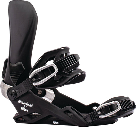 NITRO One Snowboard Bindings Motörhead 2027 Men's Snowboard Bindings Nitro 